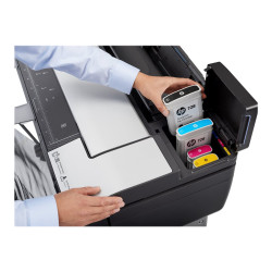 HP DesignJet T830 - 24" impresora multifunción - color - chorro de tin