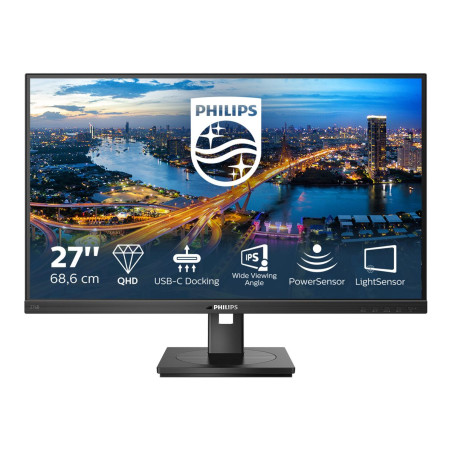 Philips 276B1 - Monitor LED - 27" - 2560 x 1440 QHD @ 75 Hz - IPS - 35