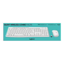 Logitech MK295 Silent - Juego de teclado y ratón - inalámbrico - 2.4 G