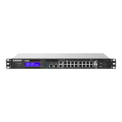QNAP QGD-1602P - Conmutador - inteligente - 4 x 100/1000/2.5G (PoE++)