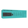 Teclado y Ratón Inalámbricos Logitech Silent Touch MK295/ Grafito
