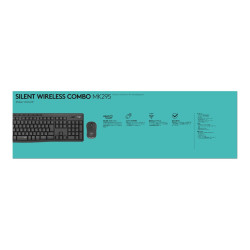 MK295 Silent Wireless Combo Graphite Uk Intnl | APLIUM