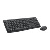 MK295 Silent Wireless Combo Graphite - Ptg - Mediter | APLIUM