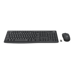 MK295 Silent Wireless Combo Graphite - Ptg - Mediter | APLIUM