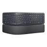 Logitech ERGO K860 - Teclado - inalámbrico - 2.4 GHz, Bluetooth 5.0 -