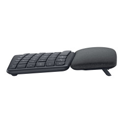 Logitech ERGO K860 - Teclado - inalámbrico - 2.4 GHz, Bluetooth 5.0 -