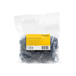StarTech.com Paquete de 100 Cubiertas Guardapolvos RJ45 - Tapas de Cub