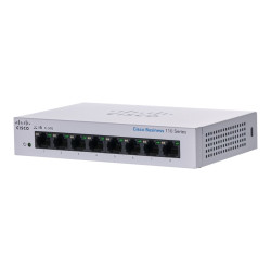 Cisco Business 110 Series 110-8T-D - Conmutador - sin gestionar - 8 x