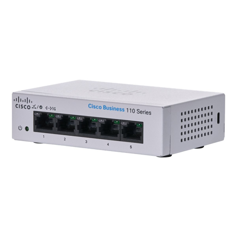 Cisco Business 110 Series 110-5T-D - Conmutador - sin gestio | APLIUM