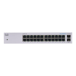 Cisco Business 110 Series 110-24T - Conmutador - sin gestionar - 24 x