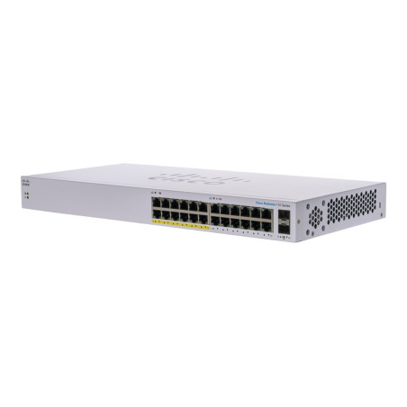 Cisco Business 110 Series 110-24PP - Conmutador - sin gestionar - 12 x