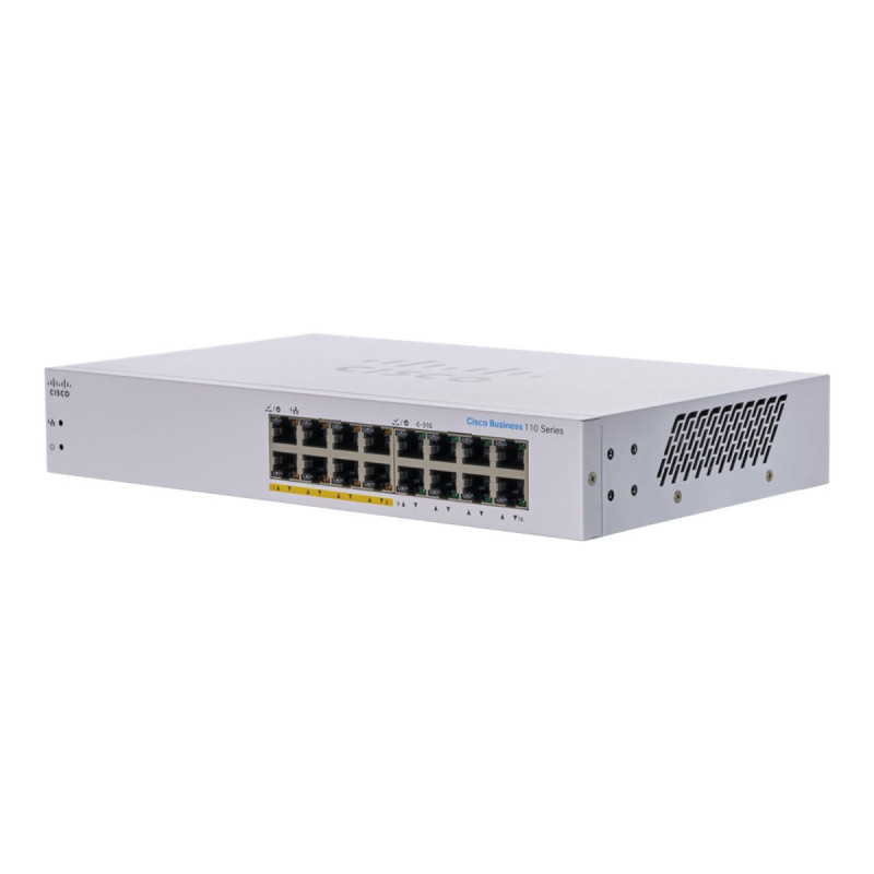 Cisco Business 110 Series 110-16PP - Conmutador - sin gestio | APLIUM