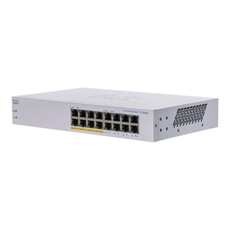 Cisco Business 110 Series 110-16PP - Conmutador - sin gestio | APLIUM