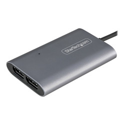 Thunderbolt 3 To Dual Displayport Adapter - Dp 1.4 | APLIUM