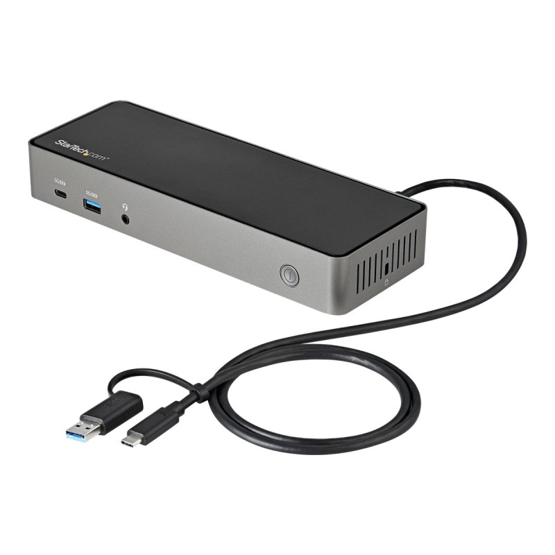 StarTech.com Docking Station USB-C USB-A 3x DisplayPort y HDMI PD 85W