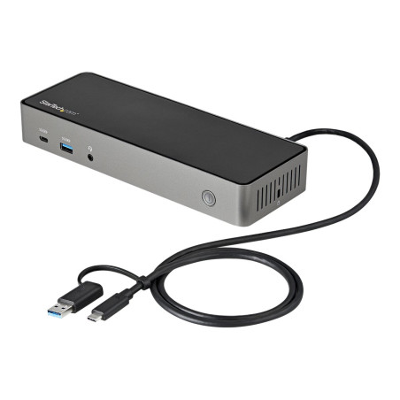 StarTech.com Docking Station USB-C USB-A 3x DisplayPort y HDMI PD 85W
