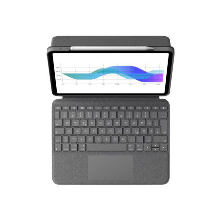 Folio Touch iPad Air 4TH Gen Oxford Grey Deu Central | APLIUM