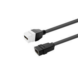 Keystone White HDMI Female to