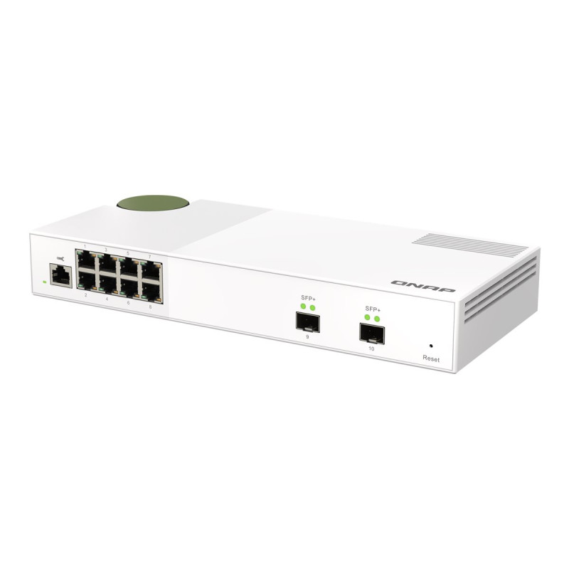 Qnap QSW-M2108-2S - Webmanged 8PORT Switch 2.5GBPS 2 Port | APLIUM