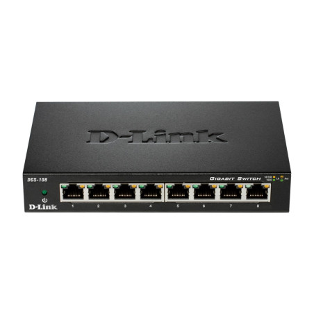 8-Port Gigabit Ethernet Metal