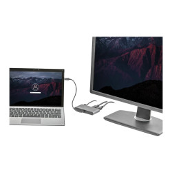 Thunderbolt 3 Mini Dock Portable Dual Monitor | APLIUM