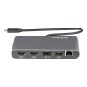 StarTech.com Docking Station Thunderbolt 3 - Replicador de Puertos 2xH
