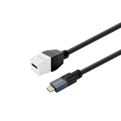 Keystone White USB-C female