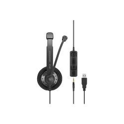 Sennheiser IMPACT SC 45 USB MS - Auricular - en oreja - cableado - con