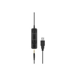 Sennheiser IMPACT SC 45 USB MS - Auricular - en oreja - cableado - con