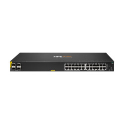 HPE Aruba 6100 24G Class4 PoE 4SFP+ - Conmutador - Gestionado - 24 x 1