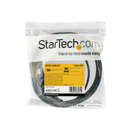 15 Ft. (4.6 M) USB Kvm Cable - Rackmount Console Cable | APLIUM