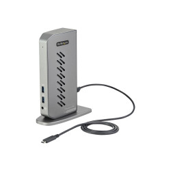 StarTech.com Dock USB-C o USB-A - Docking Station Universal Híbrido pa
