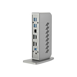 StarTech.com Dock USB-C o USB-A - Docking Station Universal Híbrido pa