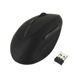 Kensington Pro Fit Ergo Wireless Mouse - Ratón vertical - ergonómico -