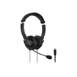 Kensington Hi-Fi USB-C Headphones with Mic - Auricular - en oreja - ca