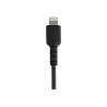 15CM USB To Lightning Cable Apple Mfi Certified - Black | APLIUM