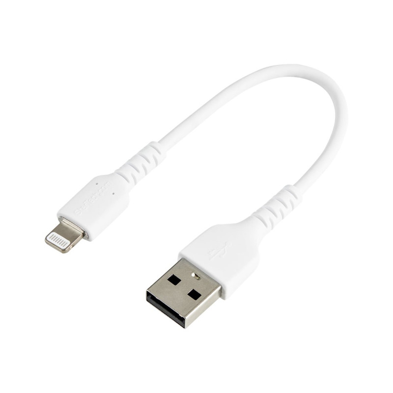 15CM USB To Lightning Cable Apple Mfi Certified - White | APLIUM
