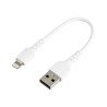 15CM USB To Lightning Cable Apple Mfi Certified - White | APLIUM