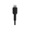 30CM USB To Lightning Cable Apple Mfi Certified - Black | APLIUM