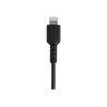 30CM USB To Lightning Cable Apple Mfi Certified - Black | APLIUM