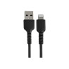 30CM USB To Lightning Cable Apple Mfi Certified - Black | APLIUM