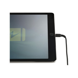 30CM USB To Lightning Cable Apple Mfi Certified - Black | APLIUM