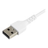 30CM USB To Lightning Cable Apple Mfi Certified - White | APLIUM