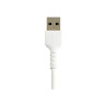 30CM USB To Lightning Cable Apple Mfi Certified - White | APLIUM