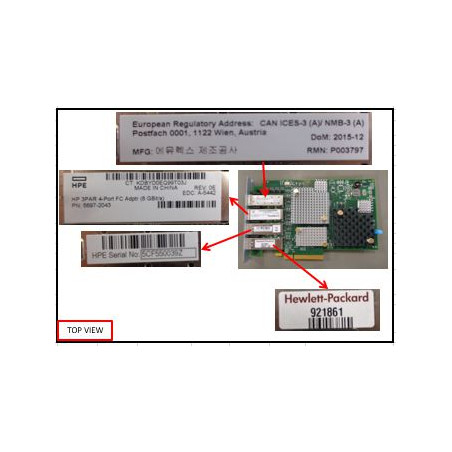 ADAPTER FC 4 PORT