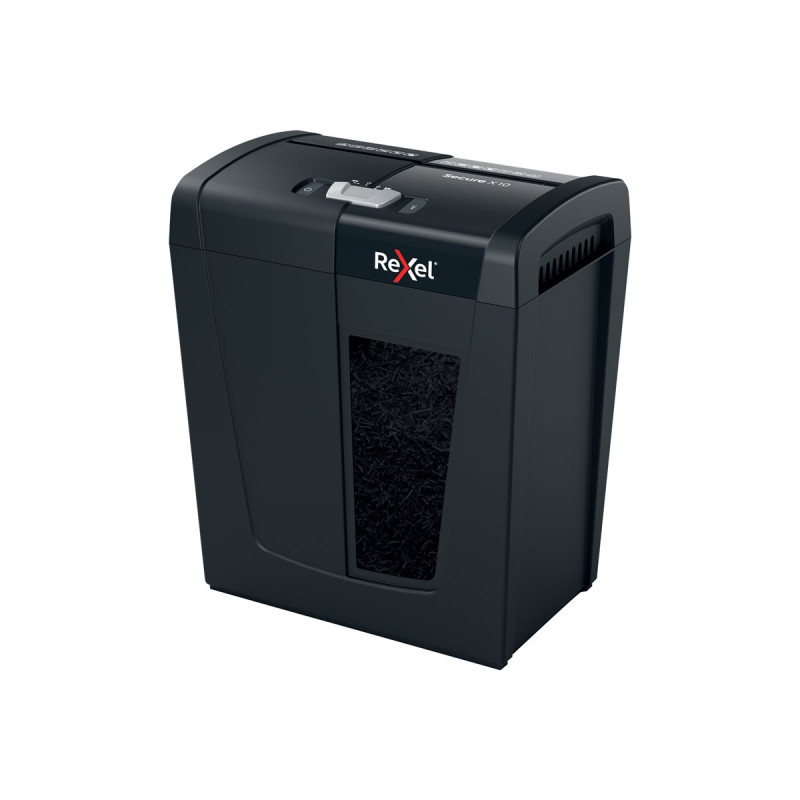 Rexel Secure X10 triturador de papel Corte cruzado 70 dB Neg | APLIUM