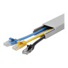 Solid Wiring Cable Raceway Duct With Cover 38 Mm X 16 Xmm | APLIUM