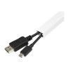3.3' Cable Management Raceway w/Adhesive | APLIUM