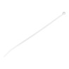 StarTech.com Bridas Sujetacables Blancas de 25 cm - Paquete de 100 - L