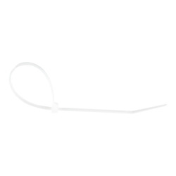 StarTech.com Bridas Sujetacables Blancas de 25 cm - Paquete de 1000 -
